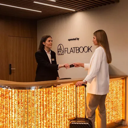 Flatbook - Deo Plaza Riverside Prestige With Parking Included Гданьск