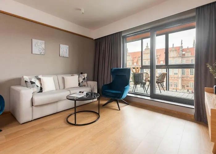 Flatbook - Deo Plaza Premium Riverside Prestige With Parking Included Appartamento Danzica