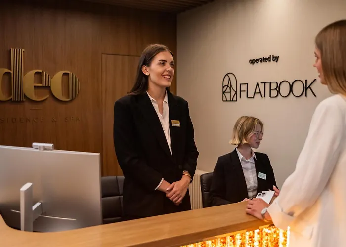 Flatbook - Deo Plaza Premium Riverside Prestige With Parking Included Gdańsk