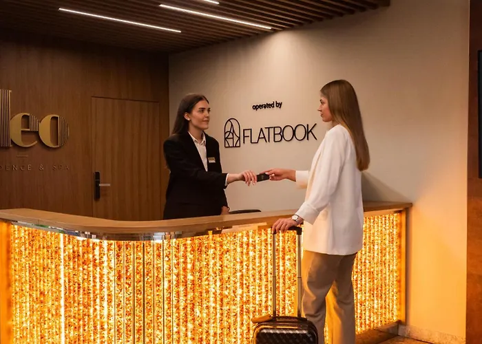 Flatbook - Deo Plaza Premium Riverside Prestige With Parking Included Gdańsk