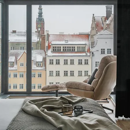 Flatbook - Deo Plaza Premium Riverside Prestige With Parking Included * Gdansk